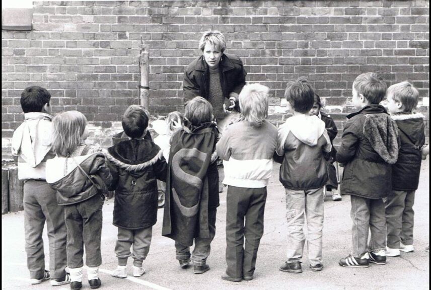 Outdoor play at Berridge Nursery