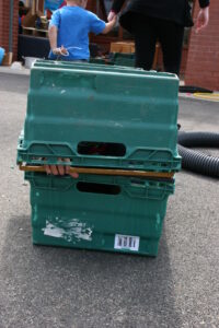 Jalilah and the crates 5